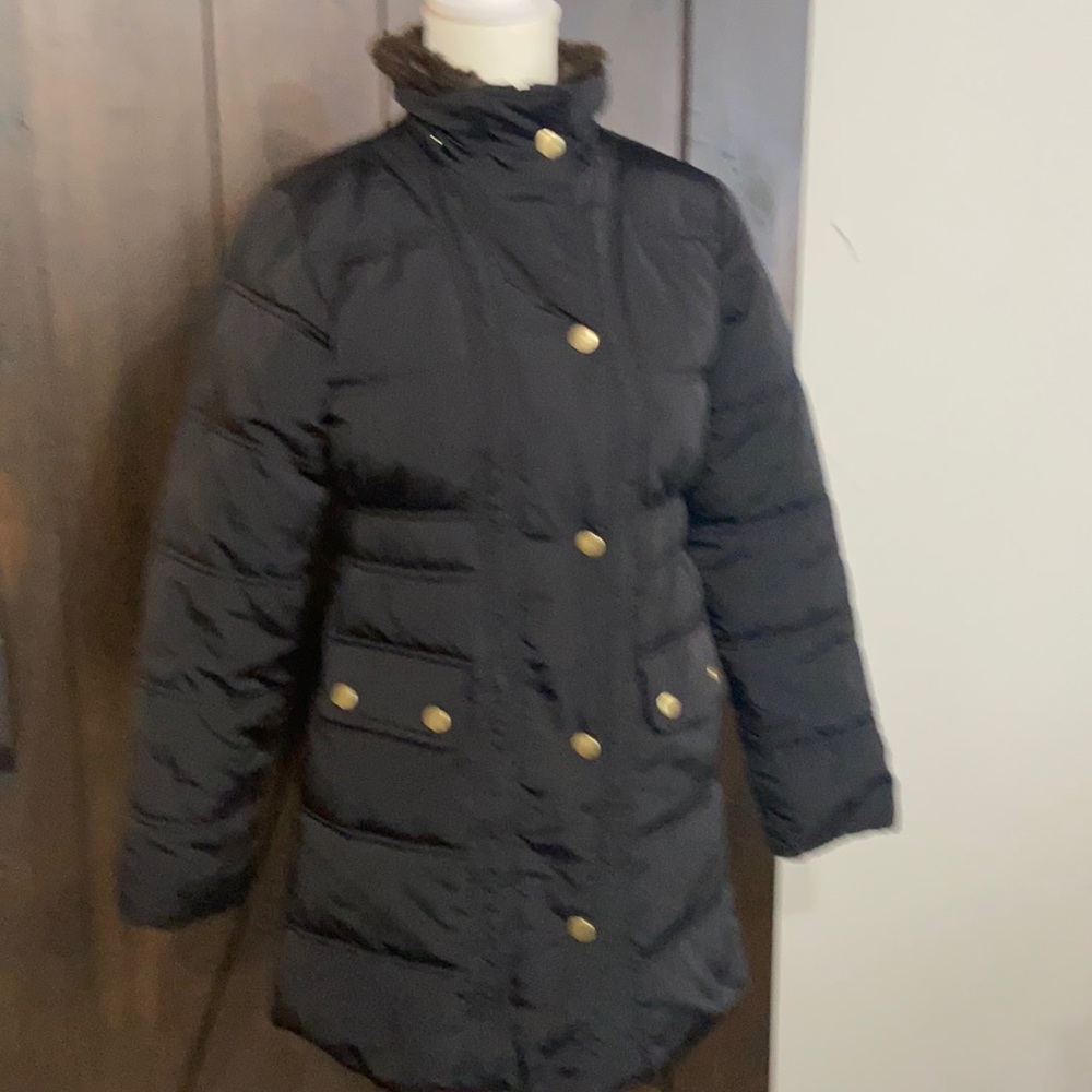 Girls Gap Down Puffer Parka sz XL Dressy